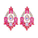 Wholesale Color Rhinestone Alloy Earrings JDC-ES-JL937 Earrings 氿乐 Wholesale Jewelry JoyasDeChina Joyas De China