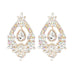 Wholesale Color Rhinestone Alloy Earrings JDC-ES-JL937 Earrings 氿乐 white Wholesale Jewelry JoyasDeChina Joyas De China