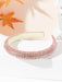 Wholesale Color Rhinestone Baroque Headband JDC-HD-AH001 Headband 爱鸿 1.5 wide pink Wholesale Jewelry JoyasDeChina Joyas De China