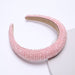 Wholesale Color Rhinestone Baroque Headband JDC-HD-AH002 Headband 爱鸿 Pink Wholesale Jewelry JoyasDeChina Joyas De China