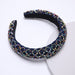 Wholesale Color Rhinestone Baroque Headband JDC-HD-AH007 Headband 爱鸿 multicolored blue Wholesale Jewelry JoyasDeChina Joyas De China