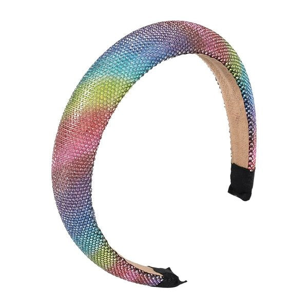 Wholesale color rhinestone fabric headband JDC-HD-JL055 Headband 氿乐 Wholesale Jewelry JoyasDeChina Joyas De China