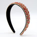 Wholesale color rhinestone flannel headband JDC-HD-Yul025 Headband 雨灵 Wholesale Jewelry JoyasDeChina Joyas De China