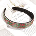 Wholesale color rhinestone headband JDC-HD-PZ019 Headband 蒲钻 Wholesale Jewelry JoyasDeChina Joyas De China