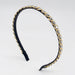 Wholesale color rhinestone headband JDC-HD-Yul001 Headband 雨灵 grey Wholesale Jewelry JoyasDeChina Joyas De China