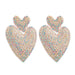 Wholesale Color Rhinestone Love Multilayer Alloy Boho Earrings JDC-ES-JL939 Earrings 氿乐 Wholesale Jewelry JoyasDeChina Joyas De China