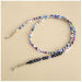 Bulk Jewelry Wholesale color rice beads English letter mask lanyard JDC-MC-HW016 Wholesale factory from China YIWU China