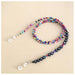 Bulk Jewelry Wholesale color rice beads English letter mask lanyard JDC-MC-HW016 Wholesale factory from China YIWU China