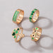 Wholesale color ring combination set JDC-RS-C299 Rings JoyasDeChina 20384 Wholesale Jewelry JoyasDeChina Joyas De China