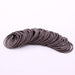 Wholesale color rubber hair rope JDC-HS-i400 Hair Scrunchies 溪南 4Brown (50) Wholesale Jewelry JoyasDeChina Joyas De China