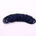 Wholesale color rubber hair rope JDC-HS-i400 Hair Scrunchies 溪南 5Black (50) Wholesale Jewelry JoyasDeChina Joyas De China