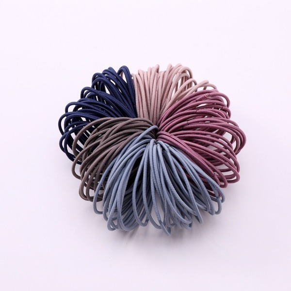 Wholesale color rubber hair rope JDC-HS-i400 Hair Scrunchies 溪南 Wholesale Jewelry JoyasDeChina Joyas De China