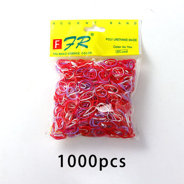 Wholesale color rubber hair rope JDC-HS-i402 Hair Scrunchies 溪南 11# Wholesale Jewelry JoyasDeChina Joyas De China