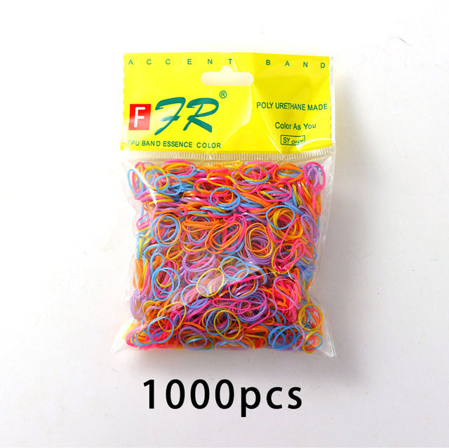 Wholesale color rubber hair rope JDC-HS-i402 Hair Scrunchies 溪南 12# Wholesale Jewelry JoyasDeChina Joyas De China