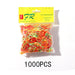 Wholesale color rubber hair rope JDC-HS-i402 Hair Scrunchies 溪南 3# Wholesale Jewelry JoyasDeChina Joyas De China