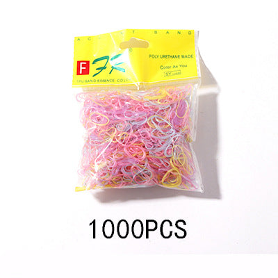 Wholesale color rubber hair rope JDC-HS-i402 Hair Scrunchies 溪南 5# Wholesale Jewelry JoyasDeChina Joyas De China