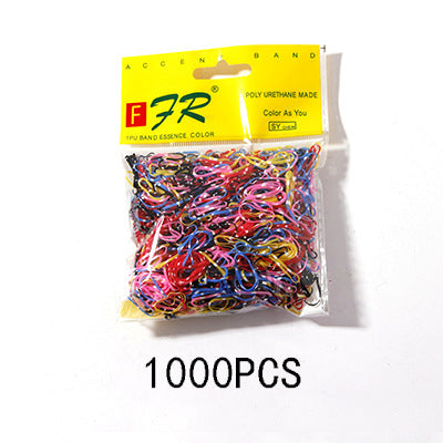 Wholesale color rubber hair rope JDC-HS-i402 Hair Scrunchies 溪南 7# Wholesale Jewelry JoyasDeChina Joyas De China