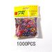 Wholesale color rubber hair rope JDC-HS-i402 Hair Scrunchies 溪南 7# Wholesale Jewelry JoyasDeChina Joyas De China