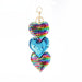 Wholesale Color Sequins Heart Keychain JDC-KC-PRY009 Keychains 彭日耀 1 Sequin Heart Wholesale Jewelry JoyasDeChina Joyas De China