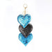 Wholesale Color Sequins Heart Keychain JDC-KC-PRY009 Keychains 彭日耀 2 Sequin Heart Wholesale Jewelry JoyasDeChina Joyas De China
