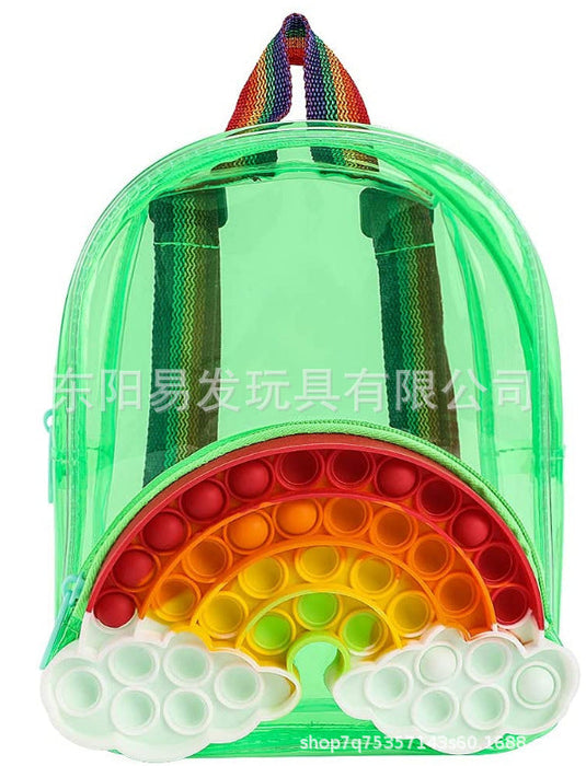 Wholesale color silicone Backpack Bags pack of 2 JDC-BP-YF001 Backpack Bags 易发 green MINIMUM 2 Wholesale Jewelry JoyasDeChina Joyas De China