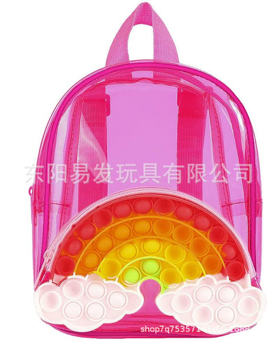 Wholesale color silicone Backpack Bags pack of 2 JDC-BP-YF001 Backpack Bags 易发 pink MINIMUM 2 Wholesale Jewelry JoyasDeChina Joyas De China