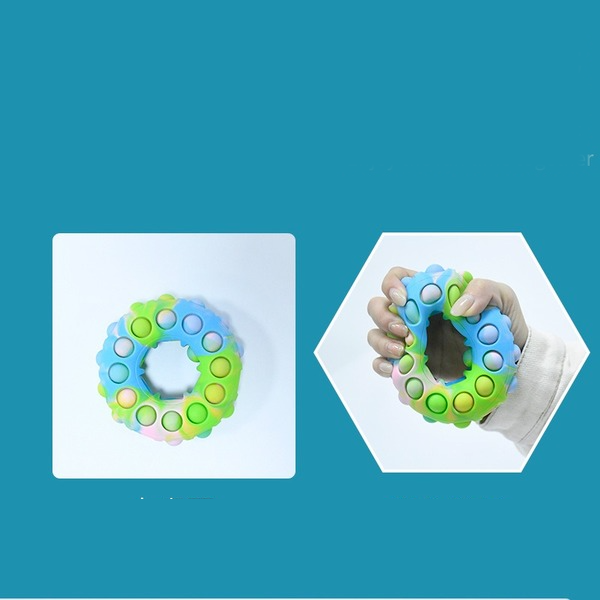 Wholesale color silicone donuts Fidgets Toy JDC-FT-SZQL003 fidgets toy 潜乐 Wholesale Jewelry JoyasDeChina Joyas De China