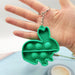 Wholesale color silicone Fidgets Toy Keychains JDC-KC-GSYY055 Keychains JoyasDeChina Rabbit (green) Wholesale Jewelry JoyasDeChina Joyas De China