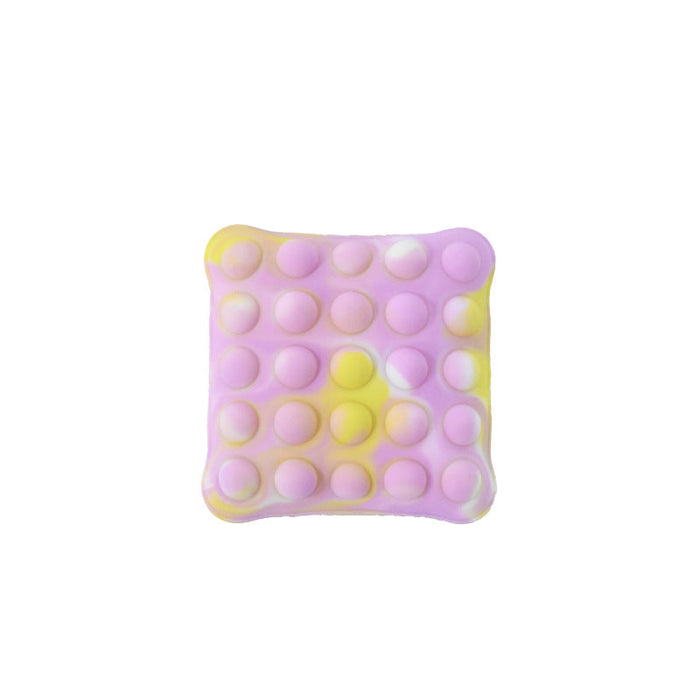 Wholesale color silicone pillow Fidgets Toy JDC-FT-SZQL006 fidgets toy 潜乐 Pink yellow Wholesale Jewelry JoyasDeChina Joyas De China