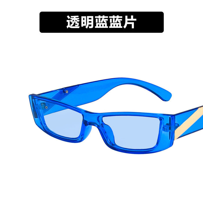 Wholesale color small frame resin lens sunglasses JDC-SG-GSKD047 Sunglasses JoyasDeChina blue As shown Wholesale Jewelry JoyasDeChina Joyas De China