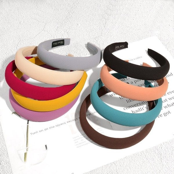 Wholesale color sponge headband JDC-HD-PZ007 Headband 蒲钻 Wholesale Jewelry JoyasDeChina Joyas De China