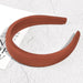 Wholesale color sponge headband JDC-HD-PZ013 Headband 蒲钻 Dark coffee Wholesale Jewelry JoyasDeChina Joyas De China