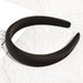 Wholesale color sponge headband JDC-HD-PZ015 Headband 蒲钻 Black Wholesale Jewelry JoyasDeChina Joyas De China