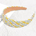 Bulk Jewelry Wholesale color straw woven PP grass headband JDC-HD-GSK003 Wholesale factory from China YIWU China