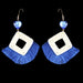 Bulk Jewelry Wholesale color tassel earrings long JDC-ES-V093 Wholesale factory from China YIWU China