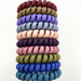 Bulk Jewelry Wholesale color TPU plastic spring ring spiral horse tail hairband JDC-HS-RXMJ002 Wholesale factory from China YIWU China