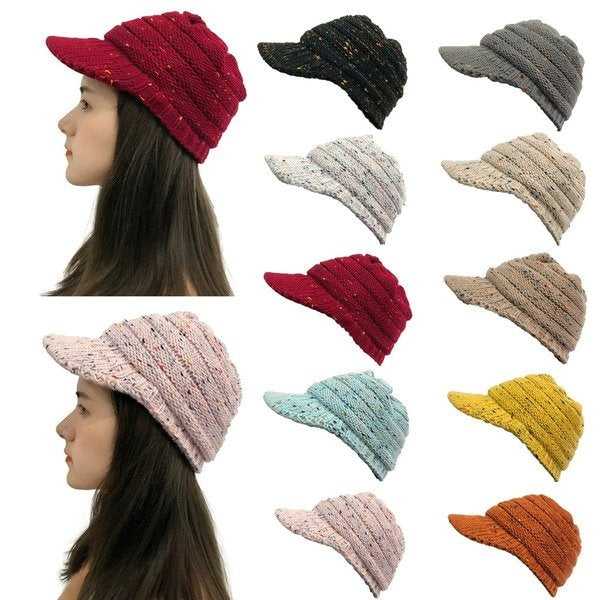 Wholesale color wool knitted hat JDC-FH-GSYH028 FashionHat 予画 Wholesale Jewelry JoyasDeChina Joyas De China