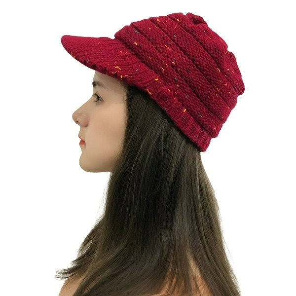 Wholesale color wool knitted hat JDC-FH-GSYH028 FashionHat 予画 Wholesale Jewelry JoyasDeChina Joyas De China