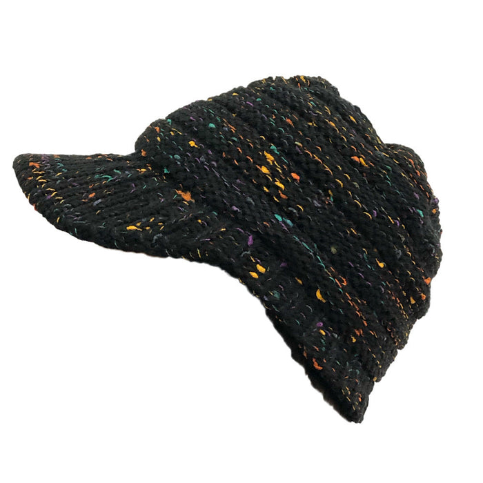 Wholesale color wool knitted hat JDC-FH-GSYH028 FashionHat 予画 black Average code Wholesale Jewelry JoyasDeChina Joyas De China