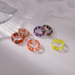 Bulk Jewelry Wholesale colored ackley fruit ring JDC-RS-RXMS004 Wholesale factory from China YIWU China