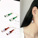 Bulk Jewelry Wholesale colored alloy beer bottle earrings JDC-ES-RL011 Wholesale factory from China YIWU China