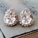 Wholesale colored artificial gemstone metal earrings JDC-ES-WN004 Earrings 薇妮 AER512 Wholesale Jewelry JoyasDeChina Joyas De China