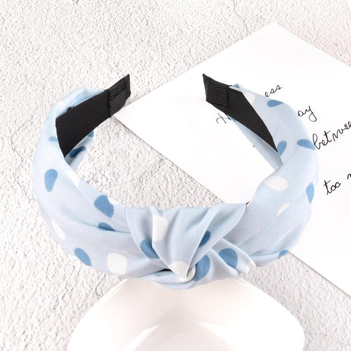 Bulk Jewelry Wholesale colored cloth knot hairband JDC-HD-GSK002 Wholesale factory from China YIWU China