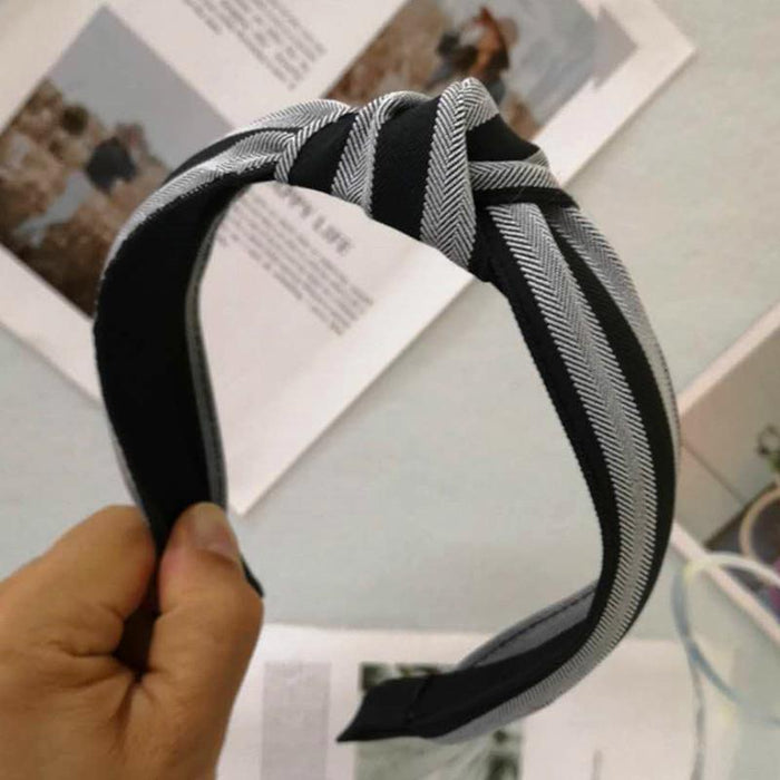 Bulk Jewelry Wholesale colored cloth knotted headband JDC-HD-GSDX001 Wholesale factory from China YIWU China