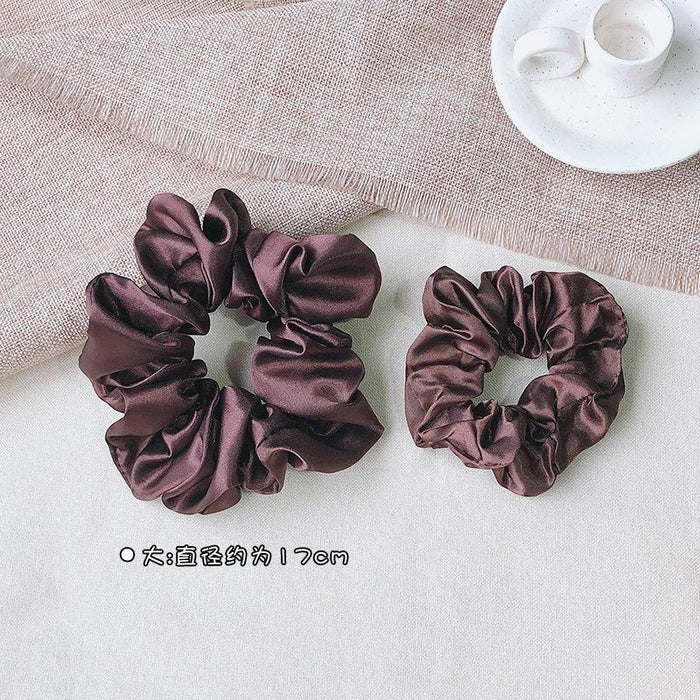 Bulk Jewelry Wholesale colored cloth large intestine hair ring JDC-HS-RXH008 Wholesale factory from China YIWU China
