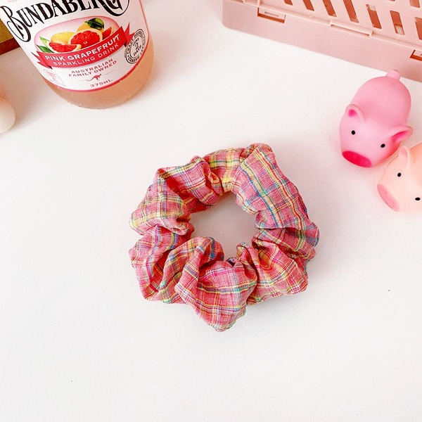 Bulk Jewelry Wholesale colored cloth large intestine ring hair ring JDC-HS-RXHX001 Wholesale factory from China YIWU China