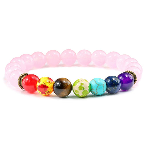 Wholesale Colored Crystal Natural Stone Beaded Bracelet JDC-BT-JiuJ016 Bracelet 九江 Wholesale Jewelry JoyasDeChina Joyas De China