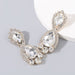 Wholesale colored diamond alloy geometric earrings JDC-ES-JL111 Earrings JoyasDeChina white Wholesale Jewelry JoyasDeChina Joyas De China