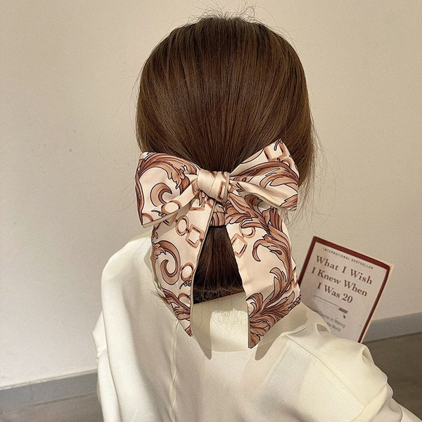 Bulk Jewelry Wholesale colored fabric bow hair ring JDC-HS-AX004 Wholesale factory from China YIWU China
