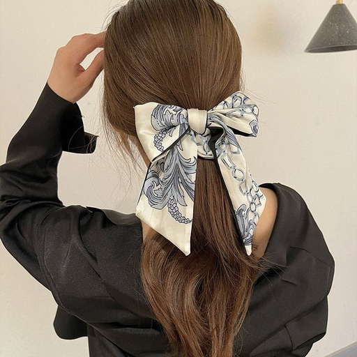 Bulk Jewelry Wholesale colored fabric bow hair ring JDC-HS-AX004 Wholesale factory from China YIWU China
